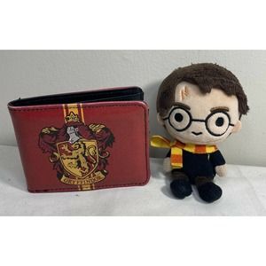 Harry Potter Gryffindor Logo Adult Bi-Fold Wallet Small Funko Harry Potter Plush